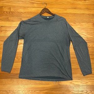 Lululemon athletic long sleeve shirt. Size XL. Teal blue.